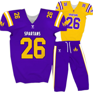 Tonton Sports BETHERIVAL Diseña Tu Propia Camiseta de Fútbol Americano Personalizada con Apliques / Bordado en Sarga, Nombre Personalizado - Product Image 2