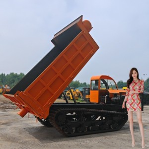 Mini-dumper sur pneus de 3000 kg de capacité de chargement, benne hydraulique - Product Image 5
