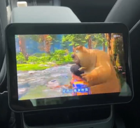 Tulis 8 pouces Android arrière AC Panel Entertainment Display Monitor Player pour Tesla Model 3 X Y S
