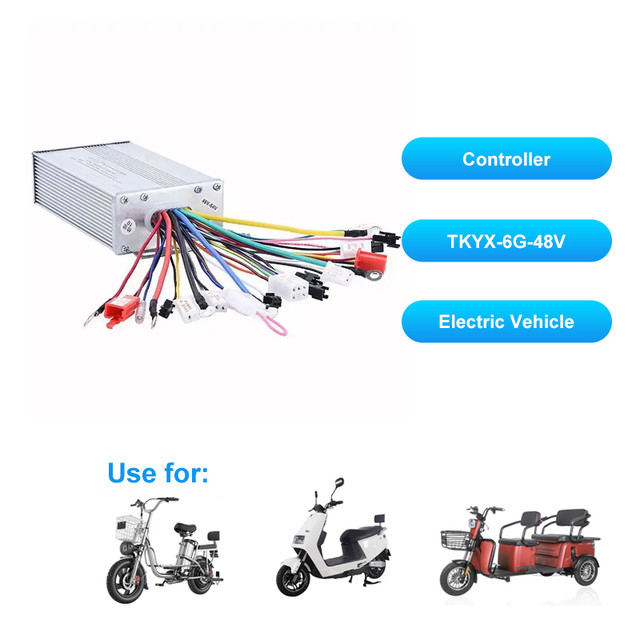 Hot Sale 6tubes 48V 60V 450W 500W 650W Dc Controller Pmsm Motor Controllers