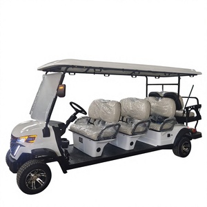 Carrito de Golf Eléctrico HKBG, Color Personalizado, 8 Plazas, Todoterreno, con Batería de Plomo-Ácido y Faros LED - Product Image 1