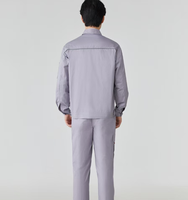 Chemise de travail unisexe à manches longues en coton satiné, anti-rétrécissement, respirante, haute visibilité CE, personnalisable, pour mécaniciens, vente en gros, directement de l'usine