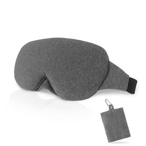 Masque de sommeil respirant 100% coton, nouveau design, cache-yeux occultant, personnalisation possible - Product Image 1