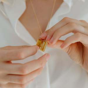 Zarif renkli emaye takı kolye yüksek moda kaplama pirinç kutu zincir <span class=keywords><strong>Tarot</strong></span> kolye kolye kadın kızlar için - Product Image 5