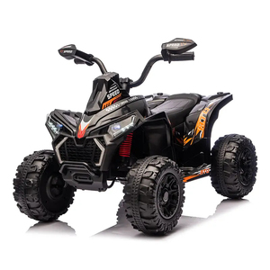 Voiture électrique de haute qualité pour enfants, véhicule jouet à piles avec lumières, musique, télécommande, cadeau amusant - Product Image 1