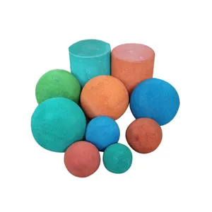 Concrete pump Pipeline Cleaning Accessory nature rubber medium soft cleaning ball