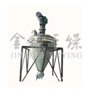 vertical single cone conical ribbon vacuum dryer for chemical