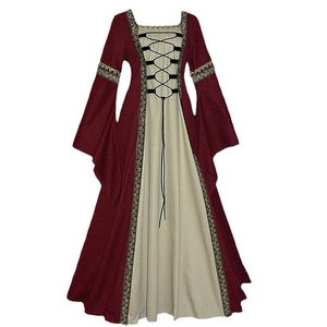 Robe décontractée grande taille col carré manches trompette Robe été mousseline de soie Appliques avant - Product Image 1