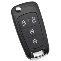 Carcasa de Repuesto para Llave Remota Plegable de 4 Botones para Automóviles Positron de Brasil
