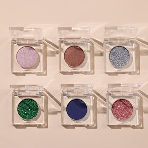 Fard à paupières personnalisé de haute qualité pressé mat miroitant paillettes fard à paupières label privé haute pigmentation 26mm bricolage ombre à paupières unique - Product Image 2