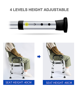 shower bath toilet <b>chair</b> Seat price for the elderly fat people disabled used bench seat handicap seniors patient price Adult - Product Image 4