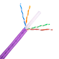 Câble Ethernet UTP cat 6 500ft 50 m Câble LAN 305M Cat 6 Full Coppr 305m 23AWG Câble UTP Intérieur/Extérieur