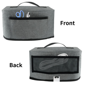 Cricut Mug Heat Press Dust Cover Gray Fabric With Handle For Machine Protection - Product Image 3