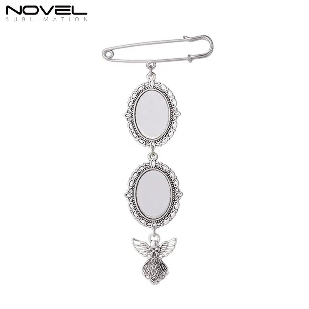 JS083 Broche ovalado