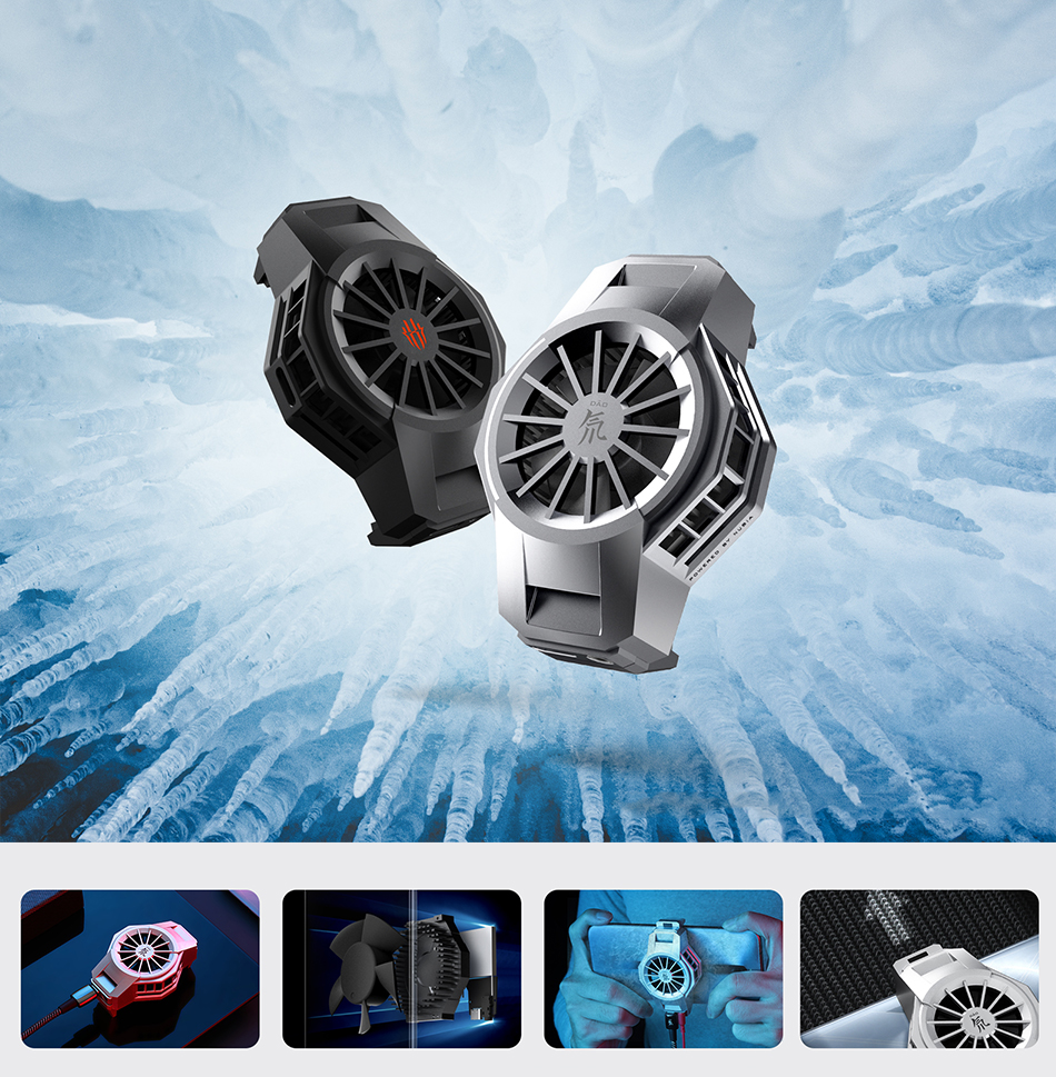 Nubia Red Magic 5G 5S Phone Fan Cooler ICE Dock Pro