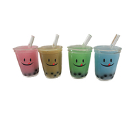 Jouet souple personnalisé en TPR, thé au lait, soulagement du stress jouet Fidget compressible et pressable pour adultes et enfants, soulagement de l'anxiété