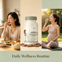 OvaBoost pour Femmes : Myo-Inositol, Antioxydants, Méthylfolate – Équilibre Hormonal PCOS, Soutien à la Fertilité, Santé Ovarienne (120 Gélules)