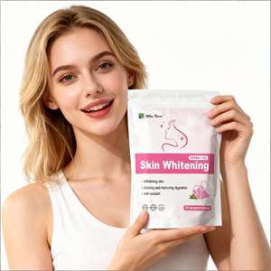 C101 Natural Herbal <b>Tea</b> 14 Pyramid Teabags Whitening Brightly white skin Dahurica Coix Seed Licorice Hibiscus Rose Lemon <b>Peach</b> - Product Image 1