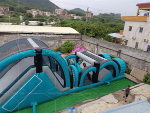 Chất lượng cao khổng lồ thư bị trả lại lâu đài Inflatable chướng ngại vật với lớn Bouncer trượt leo tường - Product Image 4