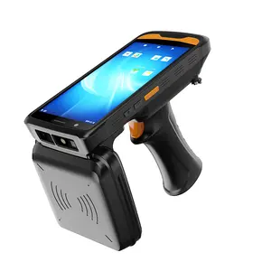 Mới gồ ghề cầm tay PDAs 4G LTE 1D/2D 5.5 inch màn hình cảm ứng Nano-SIM 10000mAh Pin Bluetooth GPS Wifi PDA Thảm cầm tay