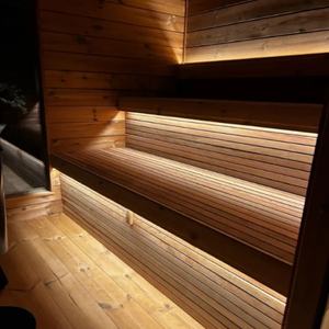 Erschwing liche Infrarot sauna für 1 Person mit Dampf duschraum und <span class=keywords><strong>Massage</strong></span> funktion - Product Image 5