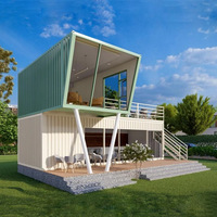 Maisons de luxe modulaires préfabriquées en acier pour villas, hôtels, cafés et bars mobiles - Design moderne, utilisation multifonctionnelle