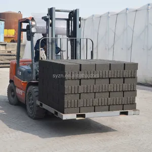 Línea de producción de maquinaria de fabricación de ladrillos de bloque sólido hueco sin palets completamente automática de fábrica de