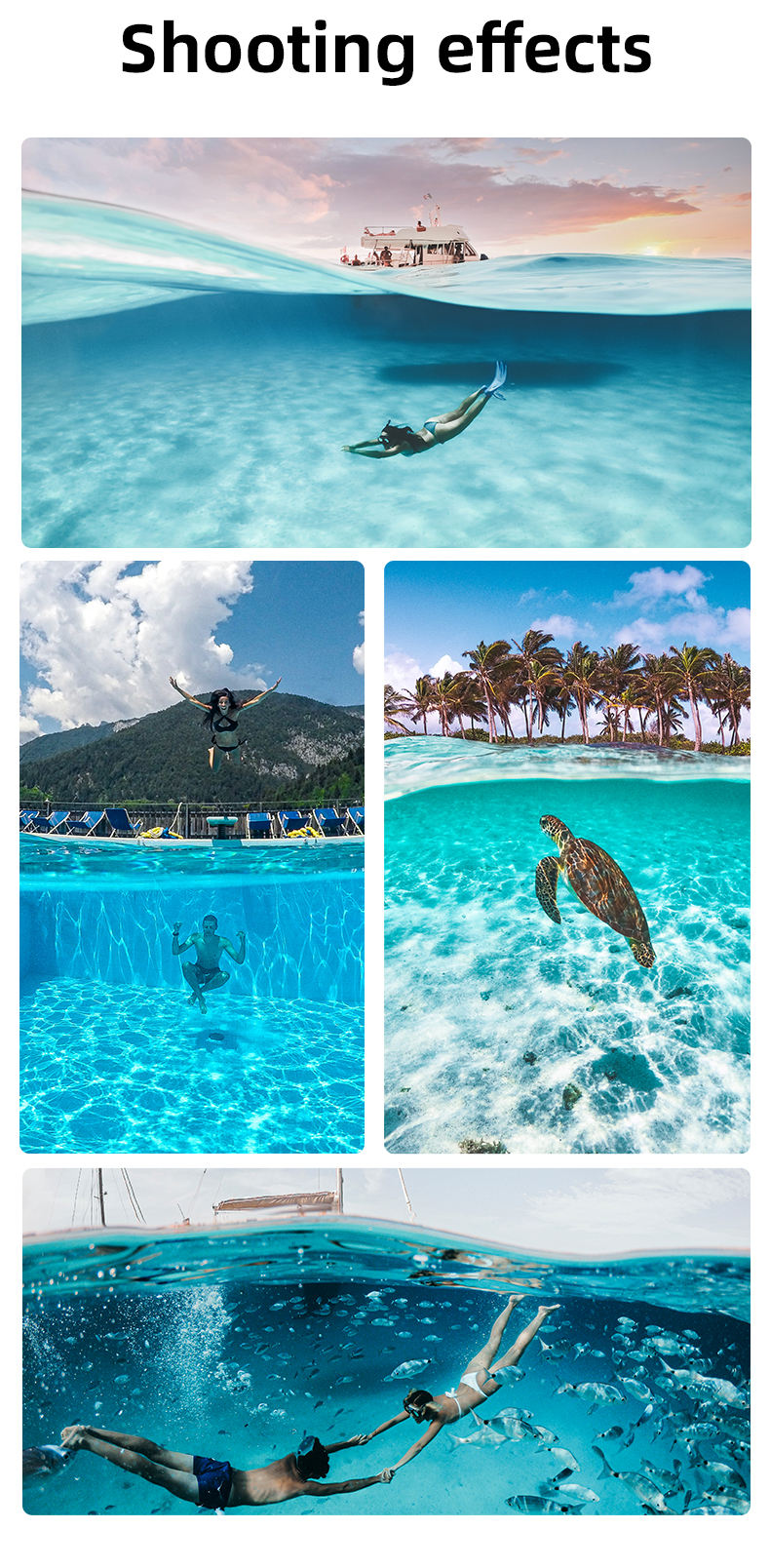 Custodia Impermeabile TELESIN Per GoPro Hero 9-12 - 60m, Con Filtri E Anti-Appannamento - Foto 8