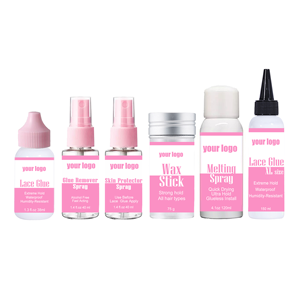 Set de Pegamento para Pelucas con Frente de Encaje, Resistente al Agua, Marca Privada, Adhesivo Fuerte para Encaje, Pegamento Perfumado para Pelucas - Product Image 4