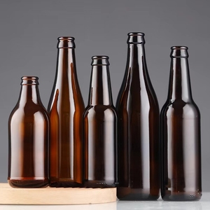 Vacío 250ml 330 500 botellas de <span class=keywords><strong>cerveza</strong></span> de vidrio ámbar 650 para con logotipo personalizado - Product Image 3