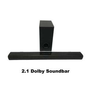 Barre de son ETISTAR 2.1 canaux <span class=keywords><strong>Dolby</strong></span> 120W RMS avec caisson de basses, télécommande HDMI, systèmes de cinéma maison Deepbass - Product Image 1