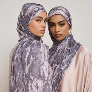 Nouveau <span class=keywords><strong>Foulard</strong></span> Tendance Personnalisable en Coton Modal Premium à Imprimé Floral, Longueur 180 cm, Style Kuffiya - Product Image 1