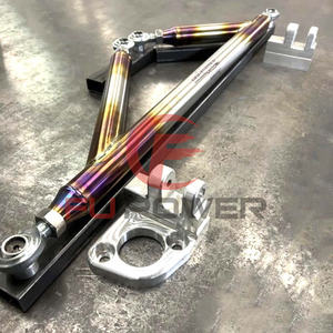 แขนควบคุมไทเทเนียมแบบกำหนดเองสำหรับรถยนต์ฮอนด้า ซีวิค DC2 DC5 และมิตซูบิชิ แลนเซอร์ อีโว 7 8 <span class=keywords><strong>9</strong></span> สภาพใหม่ อะไหล่เครื่องยนต์ NBLQ - Product Image 2