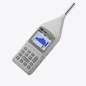TES-1358E เครื่องวิเคราะห์เสียง IEC 61672-1 มาตรฐานคลาส 1 การวิเคราะห์แบบเรียลไทม์ 1/1-อ็อกเทฟ 1/3-อ็อกเทฟ ความแม่นยำ 0.7dB ช่วงการวัด 30-130 เดซิเบล - Product Image 2