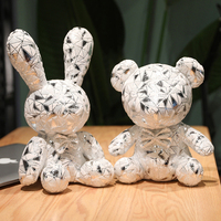 Conception créative ours en peluche drôle animaux mignons jouets lapin en peluche jouet lapin en peluche jouets animal en peluche