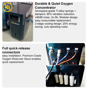 Câmara Hiperbárica de Casco Rígido Confortável para Deitar 1.5ATA 2.0 Câmara de Oxigênio HBOT para Cuidados com Pessoas e Animais de Estimação em Casa - Product Image 4