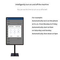 Kiosco de Señalización Digital TFT 4K de 27 Pulgadas con Android/Windows, Máquina de Publicidad con Clasificación IP65, para Elevadores, Comercios y Centros Comerciales