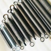 Ressort d'étirement long de 300 mm, ressort de tension à boucle fermée avec crochet, support de ressort 1.5-4.0