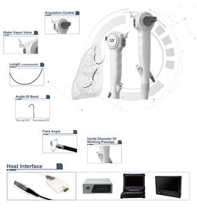 Geiwre Vendas Quentes Ureteroscópio Eletrônico Flexível, Coledocoscópio Flexível para Urologia de Uso Único - Product Image 2