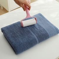 70*140 Luxury Towels and Bath Towel Set 100% Cotton for Home and Hotel Large Size White Gray Bath Towel