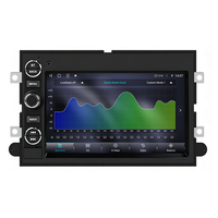 Radio Mobil Android 7" 8 Core untuk Ford F150, Pemasangan di Dasbor, Layar Sentuh Kapasitif IPS 1024x600, Wireless CarPlay, Android Auto