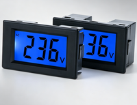 D85-120 Layar LCD Digital Voltmeter Daya AC Meteran Deteksi Tegangan Layar Berwarna 120 Voltmeter