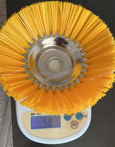 Nylon Bristle Brush OEM Cleaning Steel Wire Cutter Wheel Twisted Wire Wheel Grass Trimmer <b>Weeding</b> Derusting - Product Image 2