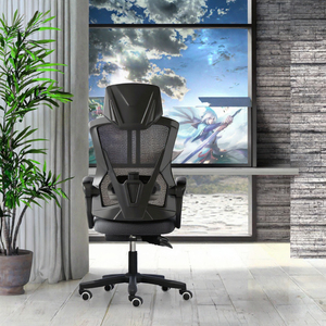 Silla de Oficina Ejecutiva Ergonómica Moderna con Elevación Giratoria y Soporte Lumbar Ajustable - Diseño Confortable - Product Image 2