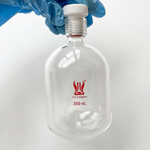 CS Labglass Laboratoriumglaswerk Borosilicaatglas Dikwandige Drukfles PTFE Schroefplug Drukbestendige Buis OEM - Product Image 4