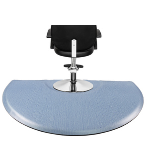 Tapis de station de styliste anti-fatigue en demi-cercle, tapis de chaise de salon anti-fatigue pour salon de coiffure - Product Image 5