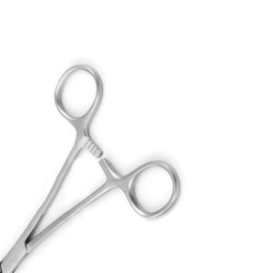 Pinces à artères réutilisables en acier inoxydable, droites et courbées, instrument chirurgical à poignée dentelée, pour utilisation en salle d'opération - Product Image 4
