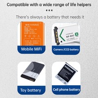 Chargeur LCD universel rapide de haute qualité 8/SS8 PTCQ pour téléphones mobiles, jouets, appareils photo, chargeur de batterie Sm R800 Chargeur de téléphone
