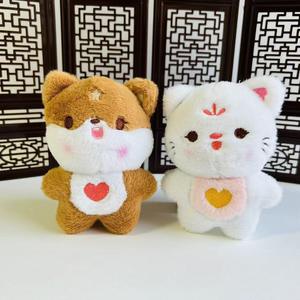 批发夹娃娃机毛绒玩具动漫公仔毛绒公仔玩具迷你毛绒玩具钥匙扣 - Product Image 4