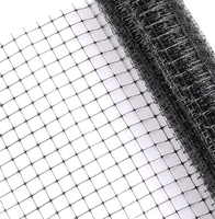 Malla de plástico PP BOP personalizable en tamaño, longitud y anchura, resistente a los rayos UV, invisible, de alta resistencia, a prueba de pájaros y anticorrosión, venta al por mayor de fábrica